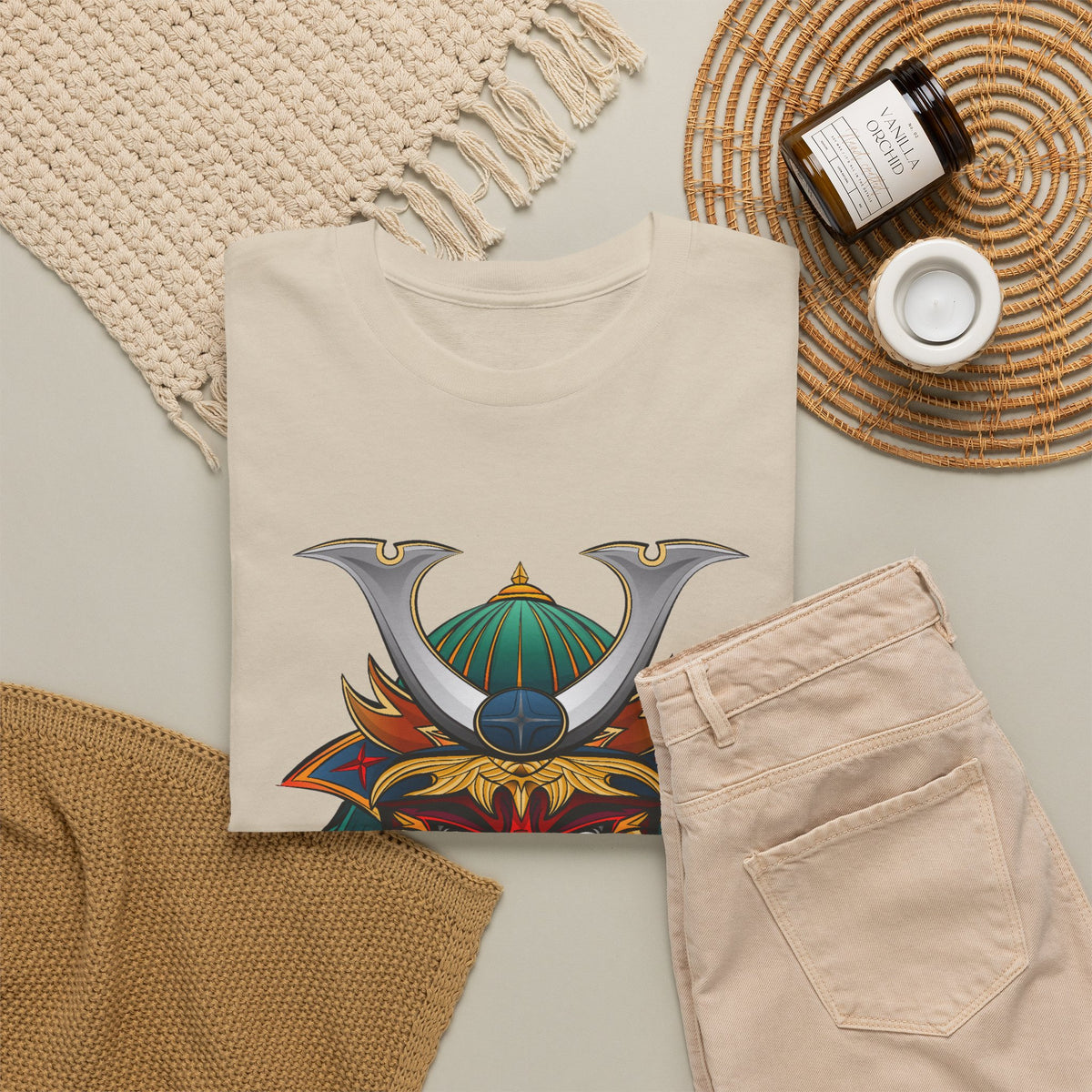 Samurai Mask Graphic Tee