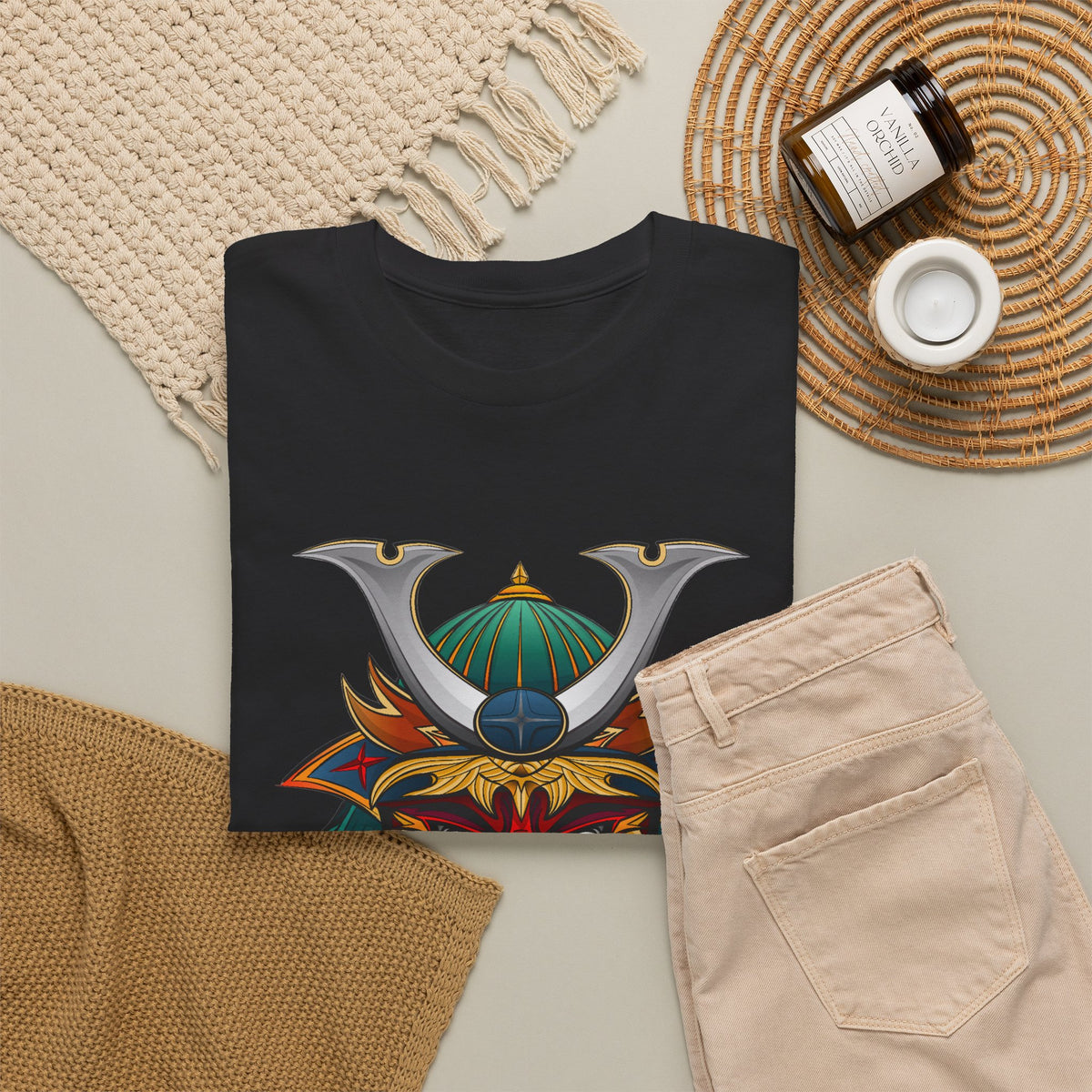Samurai Mask Graphic Tee