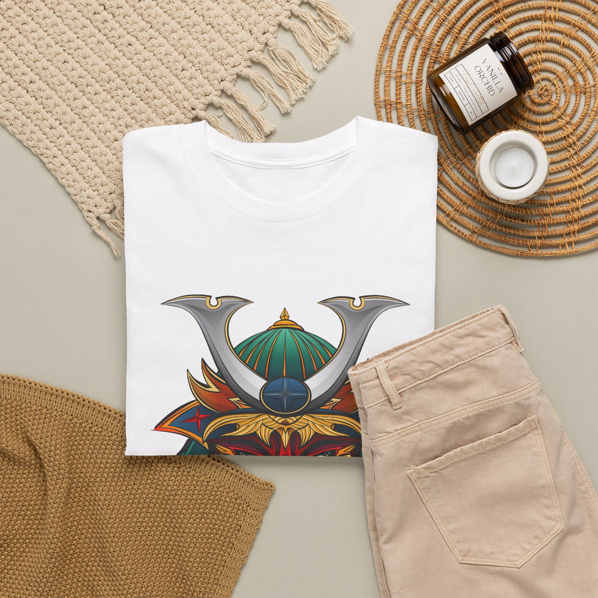 Samurai Mask Graphic Tee